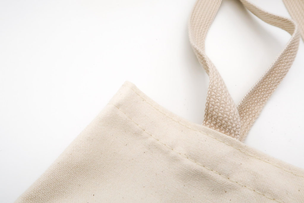 Ethical shopping tote bag