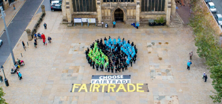 Fairtrade campaigners