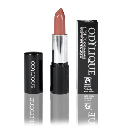 Odylique organic mineral lipstick Fairtrade shea